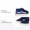 Sk8 Comfortable Mid-Top Kids Skate Shoes Kids Sneakers Black Blue VN0A38HHQXI