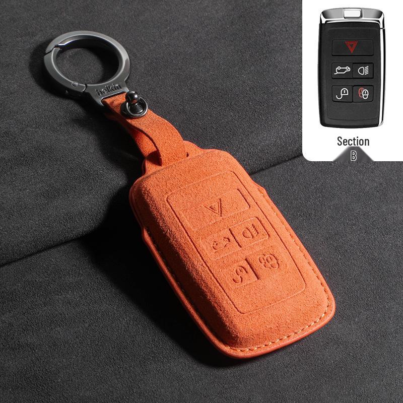 Jaguar Key Case for XFL, XEL, F-Pace, XJ, E-Pace, F-Type - Unisex 24 Models Buckle Shell Bag