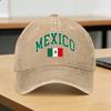 Mexico Mexican Graphic Sun Baseball Cap  Casual UnisexTeens Washed Trucker Hat Sunscreen Design Running Baseball Caps Gift
