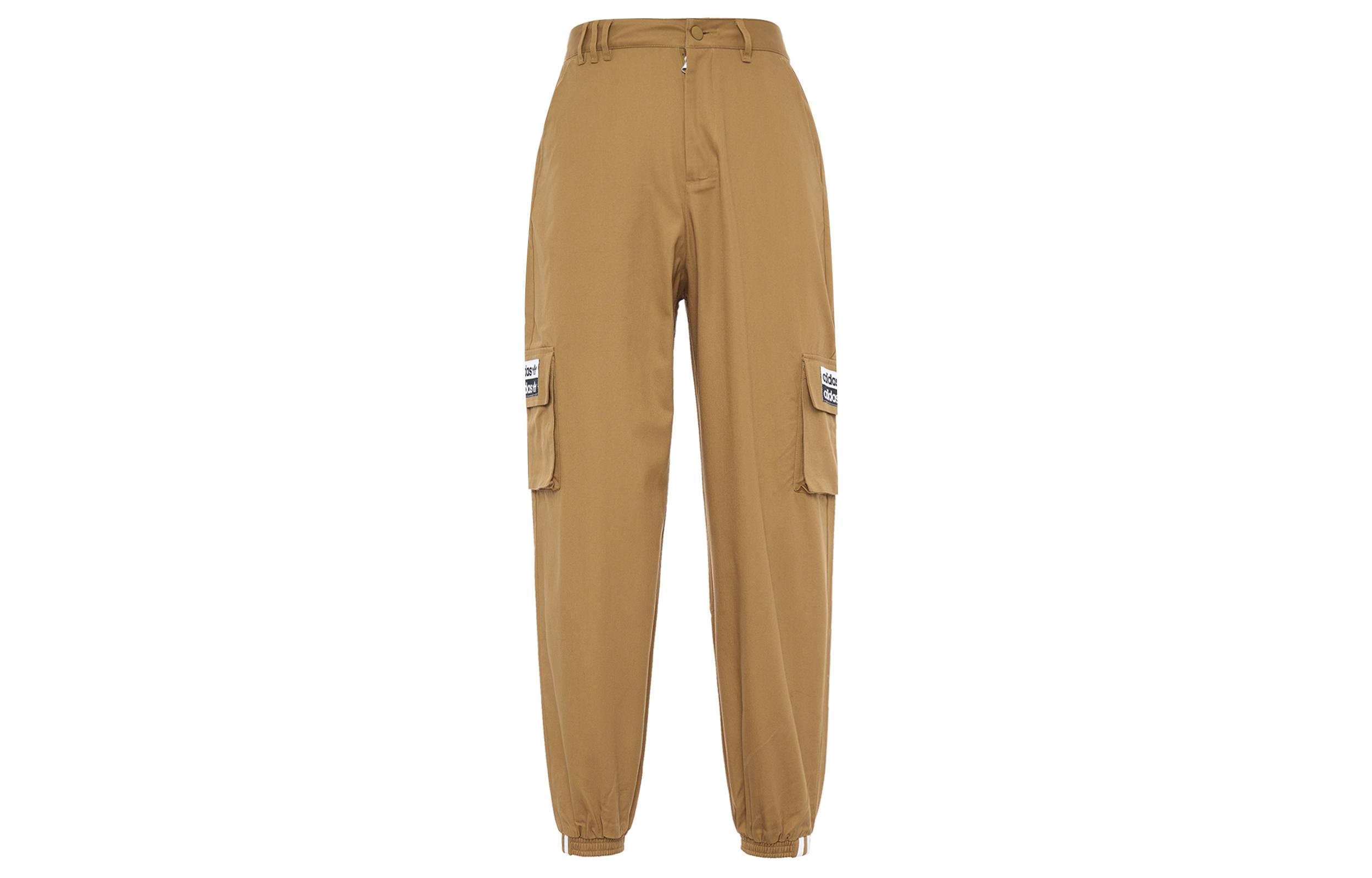 Adidas Originals Casual Pants Women s Brown Moderate Cargo Pants GD3040 38