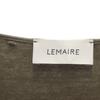 LEMAIRE 7 minutes sleeve Cut S Khaki Men's Used