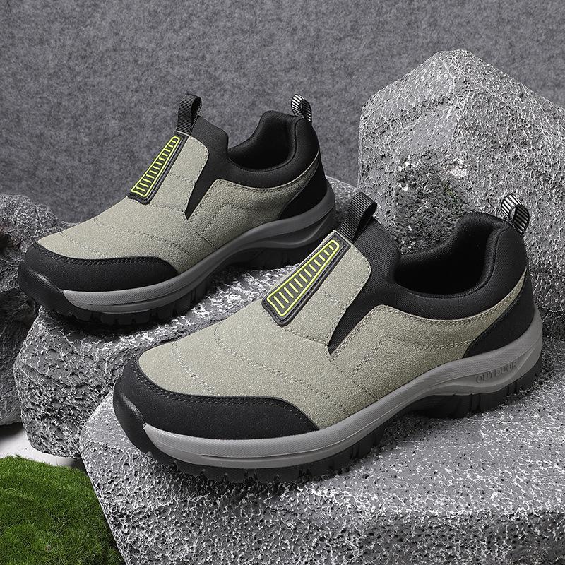 Frühling und Herbst Neue Outdoor Freizeitsport Wanderschuhe Große Größe Bergsteigen Laufschuhe