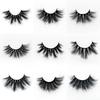 3D Mink False Eyelashes 25MM Long Thick Volume Lashes Soft Lightweight Reusable 1 Pair Faux Lashes