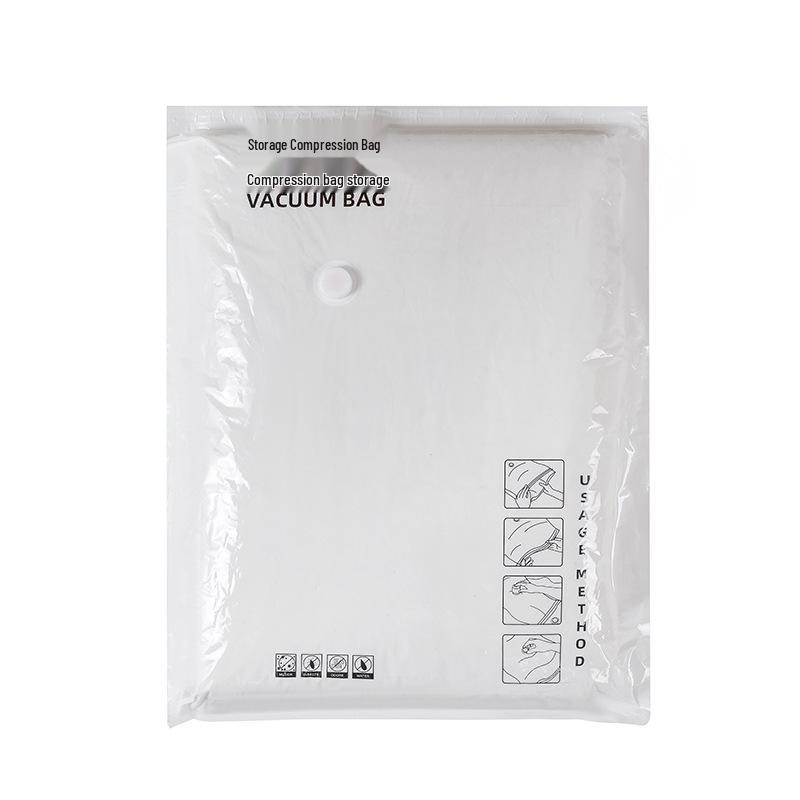 Вакуумный компрессионный мешок на завязке для одеял и одежды - Портативное решение для хранения Single1 Hand Pump 613₽