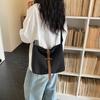 Vintage Canvas Crossbody Bag Tooling Style Shoulder Bag Women Commuter Tote Bag