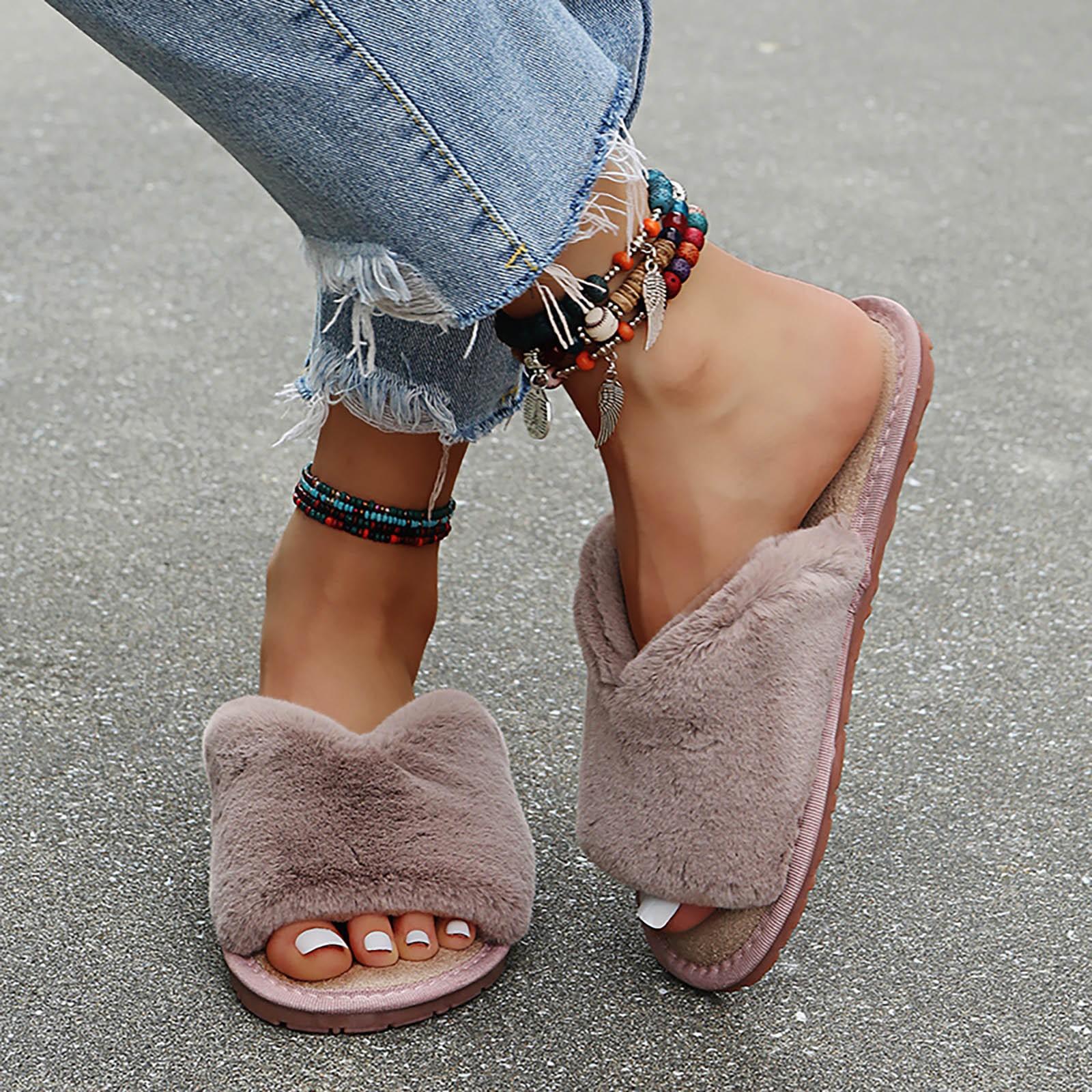 

Casual Low Heel Round Toe Flip Flops Fashion Women s Sandals And Women s Shoes 40-41 хакі