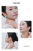 Chinese Double Layer Gold Fan Tassel Pearl Earrings with Silver Studs