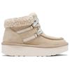Skechers Suede Padded Comfortable Versatile Mid-Calf Snow Boots Women boots Sand-Yellow 169142-SAND