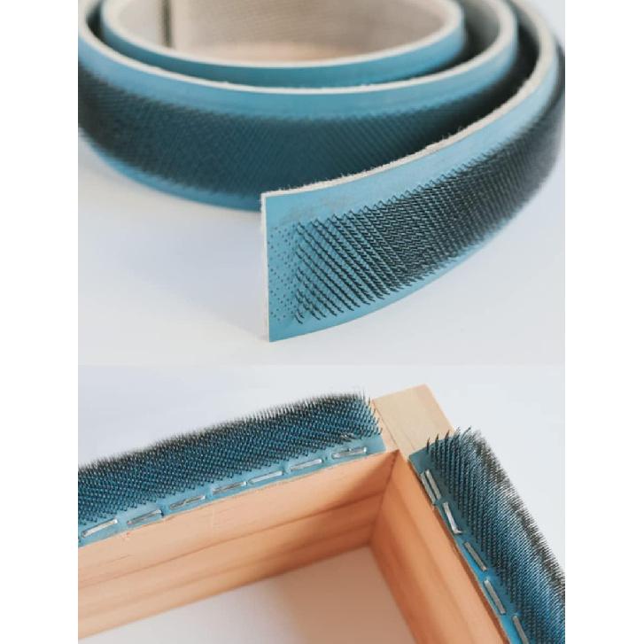 ICZW Gripper Strip Rug Fabric Hooking for Tufting Frame Length 39.37 Inch