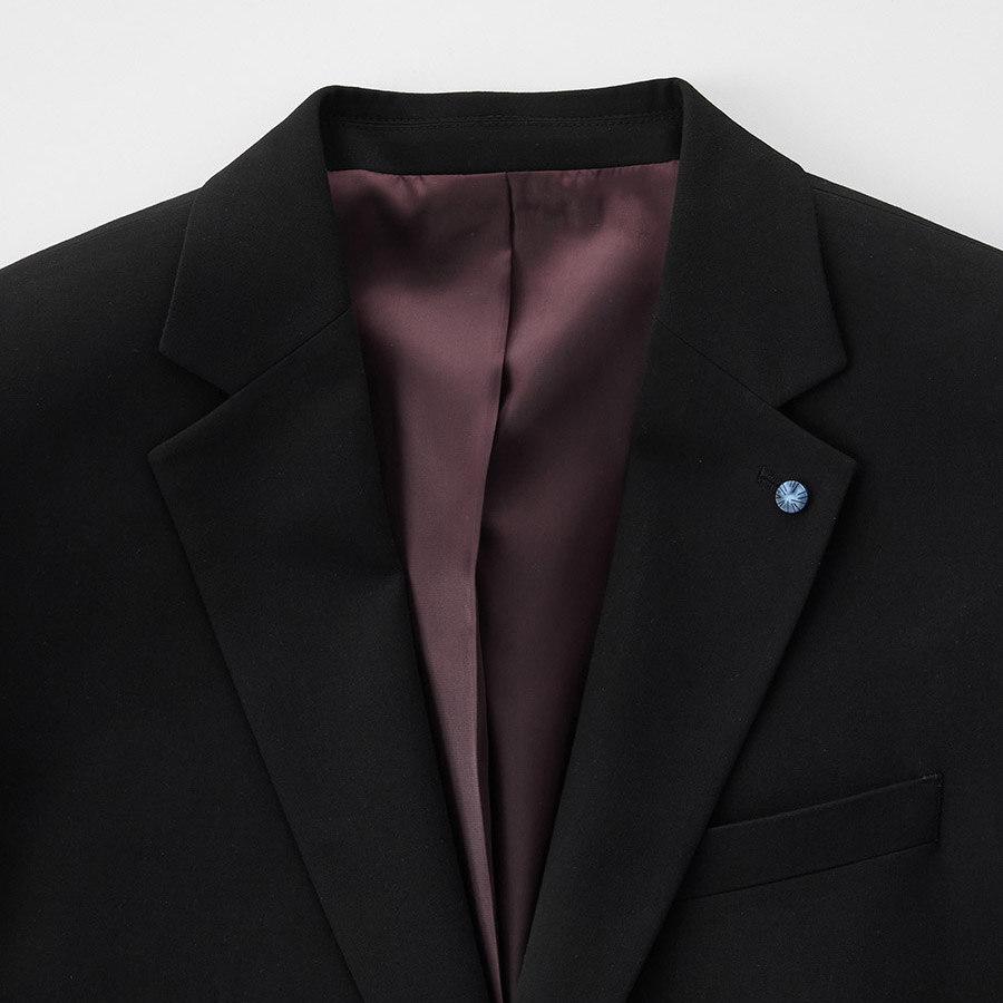 Stco Tech-Poly Four-Way Stretch Essential Suit Jacket Black (Classic Fit)_Ssjvz51Csb