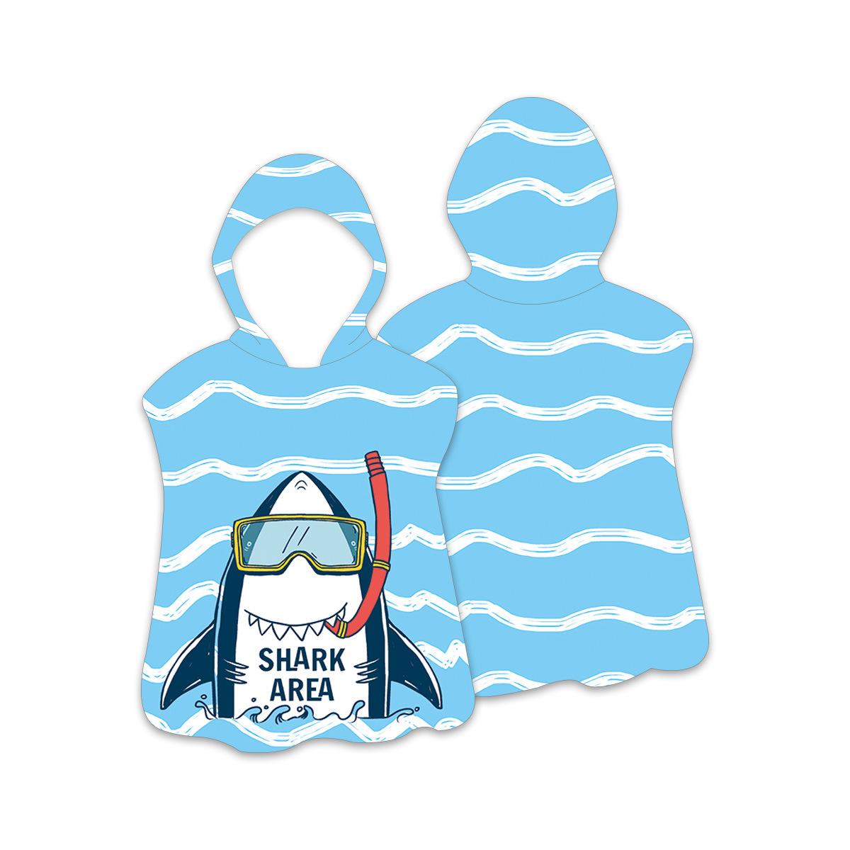 

Полотенце для новорожденных, халат, детский плащ, пляжное полотенце, накидка для плавания с капюшоном, халат с акулой, крокодилом, пончо для мальчиков и девочек, накидка для младенцев, одеяло 75x75cm