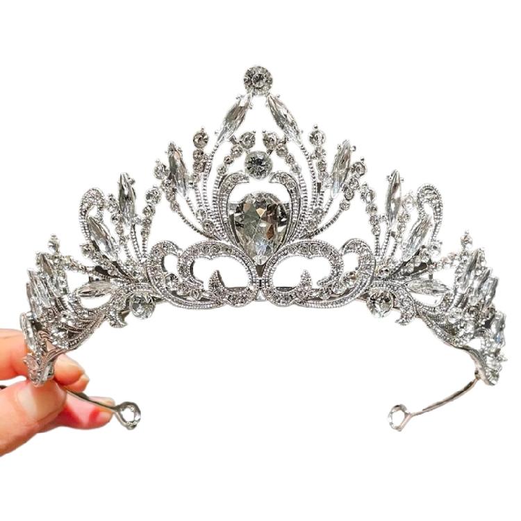 Unique Princesses Crown Alloy and Rhinestones Comfortable Headwear Great for Adults and Kids Who Love Fashion Headpiece