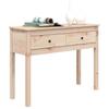 Vidaxl Stolik Konsolowy, 100X35X75 Cm, Lite Drewno Sosnowe