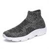 Fashion Autumn Non-slip Sole Sneakers High Quality Woven Silver Shoes Men Sports And Fitness Tenismasculine Excercise Sneekers