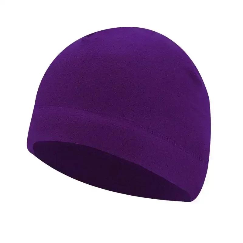 Winter Warm Fleece-Lined Sports Cap for Men Women Windproof Ear Protection Ski Snowboard Running Hiking Cycling Winter Thermal
