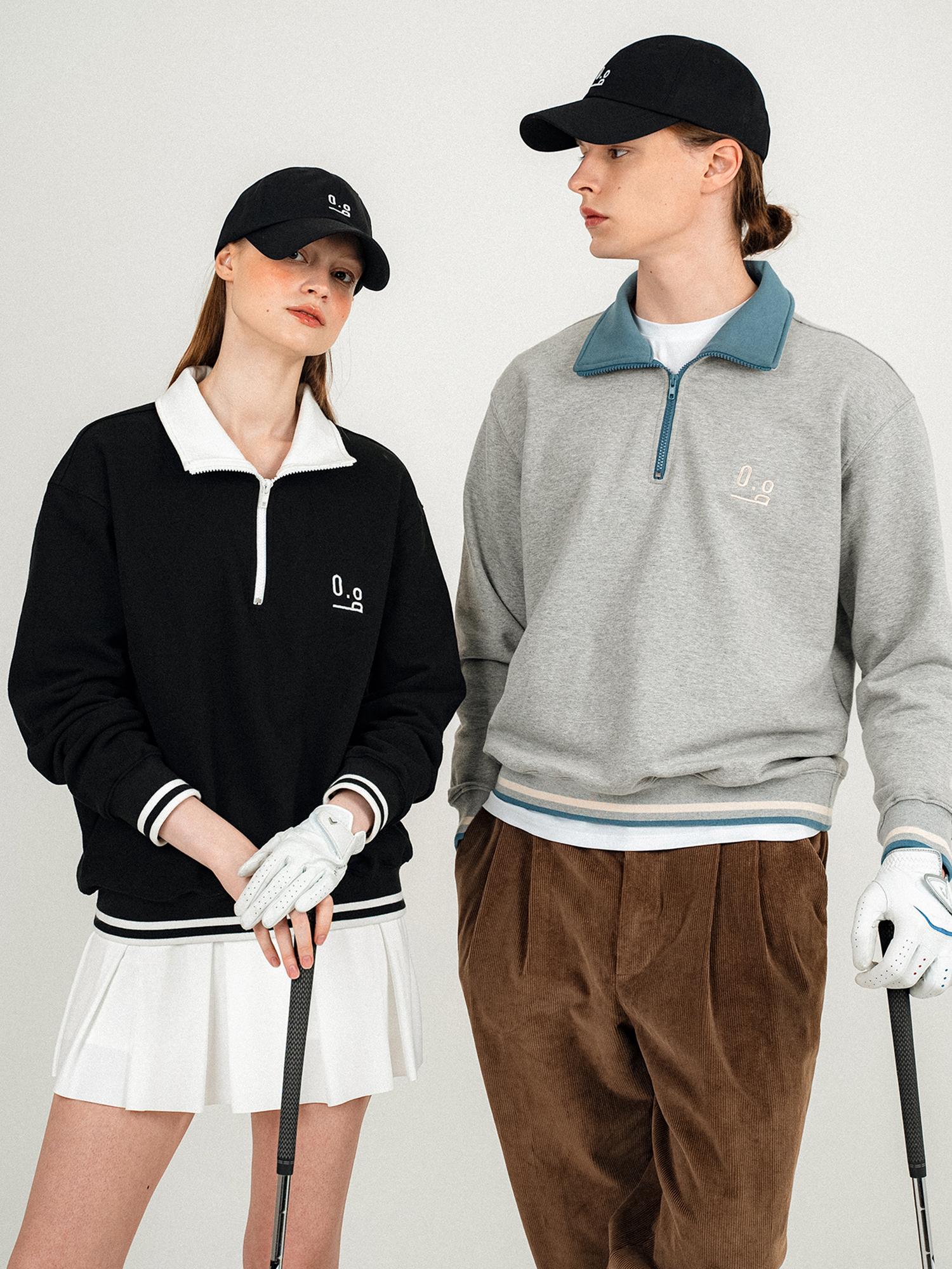 Толстовка с молнией на половину Out Of Bounds Imp Logo Gray/M