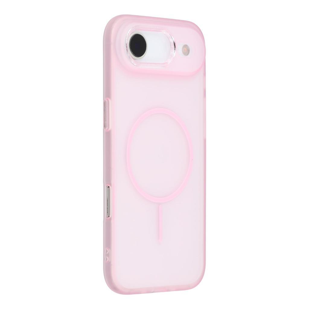 For iPhone Air Phone Case Compatible with MagSafe TPU + PC Matte Back Cover with Glitter Lens Frame