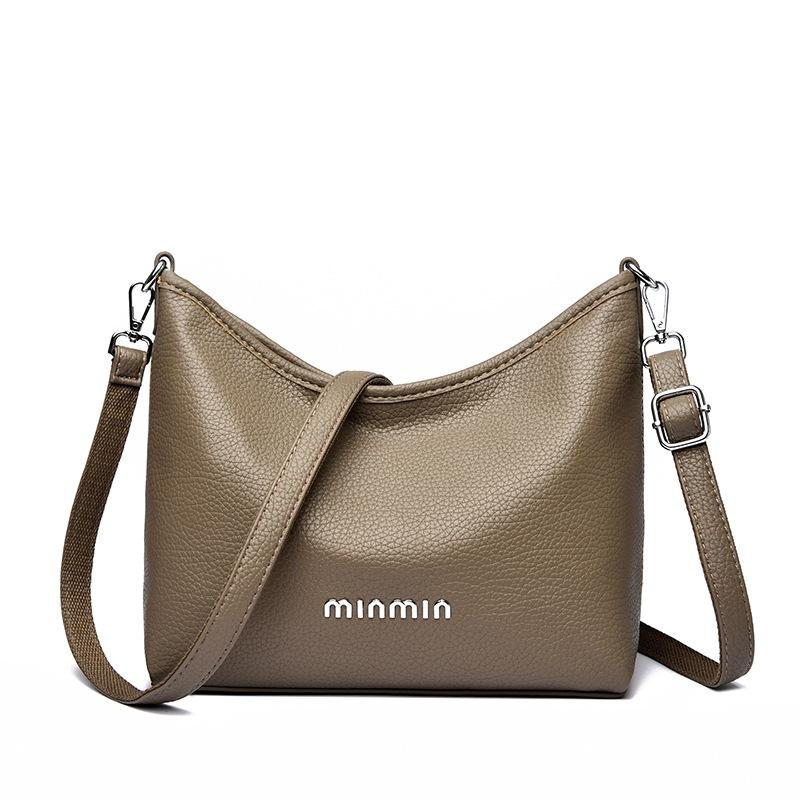 Женская модная однолямочная сумка большого объема, трендовая и стильная, сумка для хранения серый