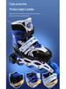 Kids' Inline & Ice Skates Set for Ages 3-15 - Beginner Rollerblades for Boys & Girls