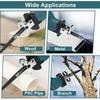 Variable Speed Metal Wood Cutting Power Tool with Tool Case Cordless Brushless Electric Reciprocating Saw