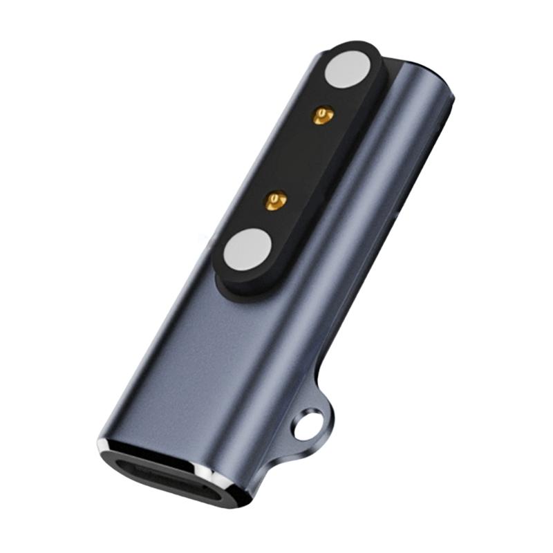 Portable Magnetic Charging Adapter Connector Converter for Children Smartwatch Featuring Type C Port Enables Convenient