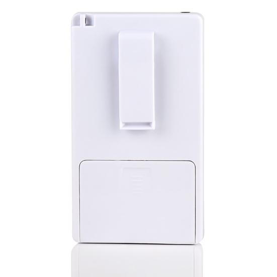 HRD-102 Mini Pocket Digital 2CH Single Band FM Radio Receiver with Earphone