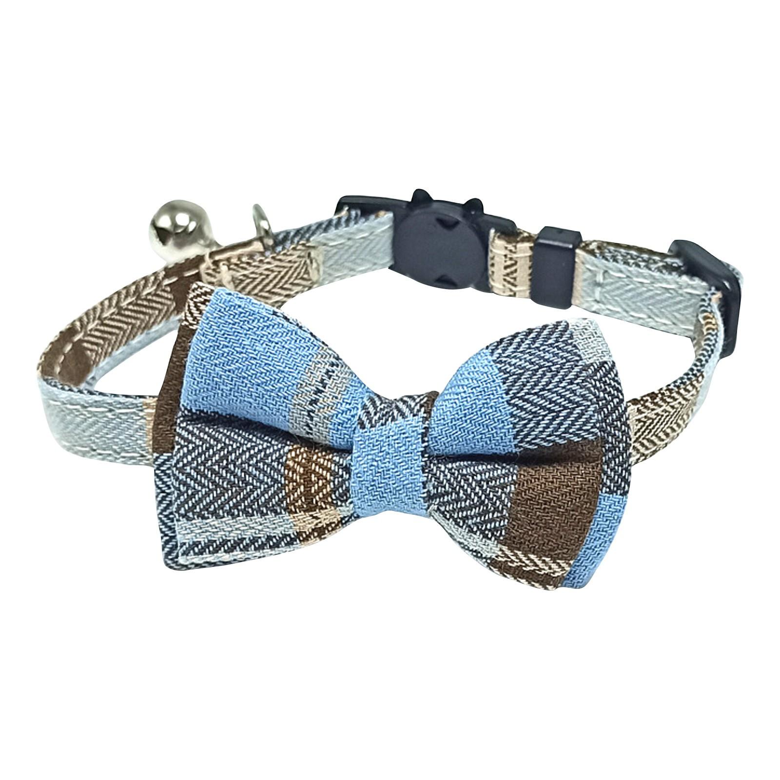 

Ошейник для домашних животных с бантом, английский ошейник, ремень для кошек, гнездо для защиты головы кошки, ошейник для собак с бантом и колокольчиком для собак, кошек и кроликов