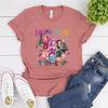 Huntrix Weihnachtsshirt Huntrix Mädchen und Dämonenjäger Tiger Weihnachtst-Shirt Niedliche Derpy Tiger Shirts Damen Weihnachtsgeschenk