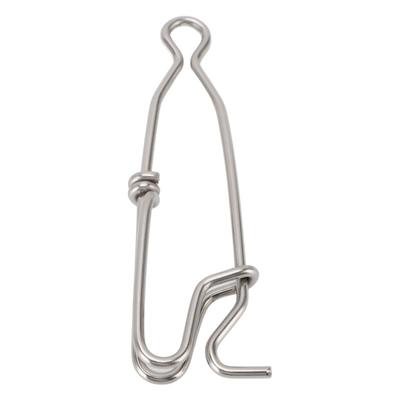 2PCS Stainless Steel 304 Fishing Line Clips High Strength Fishing Snap Fishing Clip  Land Fishing