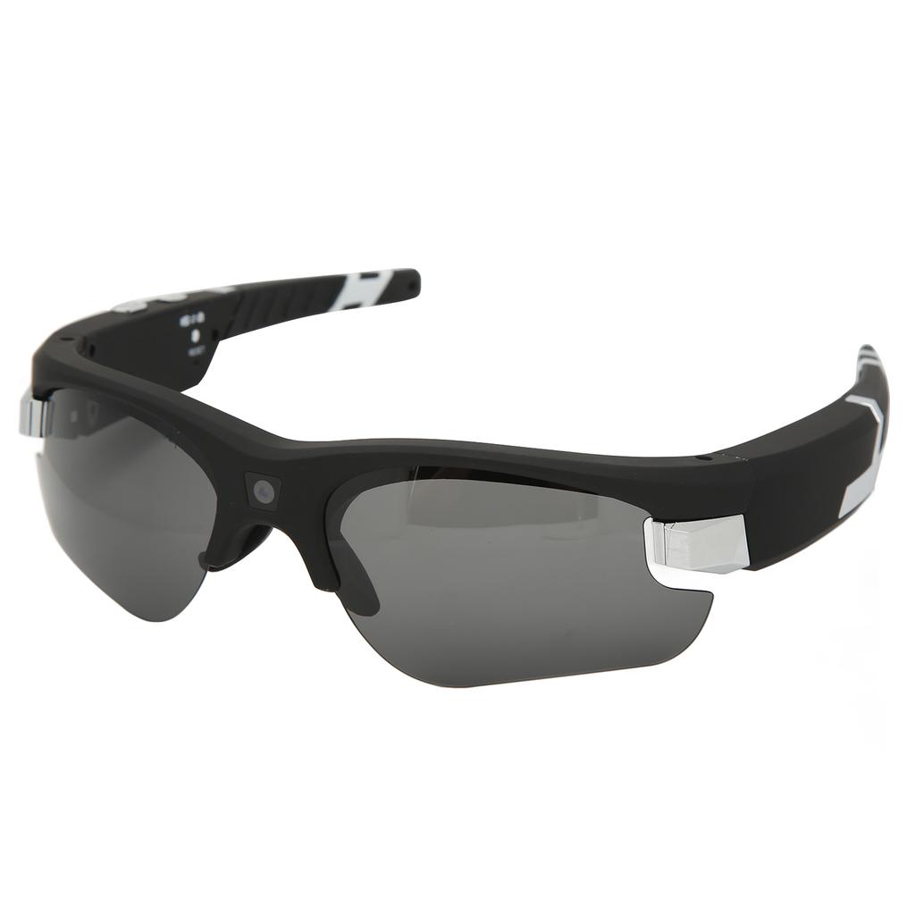 HD 1080P Action Camera Glasses Video Recording Camera Glasses Smart Glasses with 4 Pairs of Lens