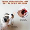 Funny Interactive Plush Dog Toys, Creative Cigarette Design Giggling Chew Toy, For All Sized Dogs Playing & Teething, Pet Gift