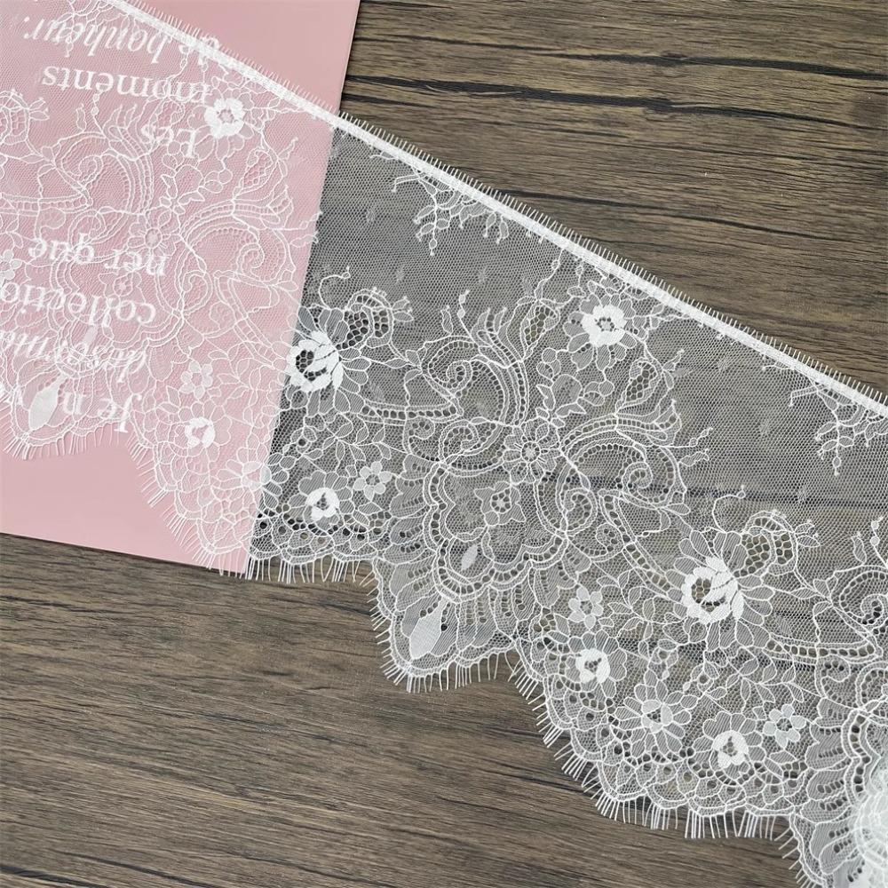 Sleeve Patchwork Single Eyelash Lace Skirt Patchwork Eyelash Ribbon New Patchwork Fabric