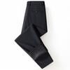 XueZhongFei Men's Fleece-Lined Straight-Leg Pants