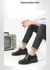 Men's Height-Increasing 8CM Formal Leather Shoes - Korean Style, Pointed Toe, Breathable, Casual, British Trend