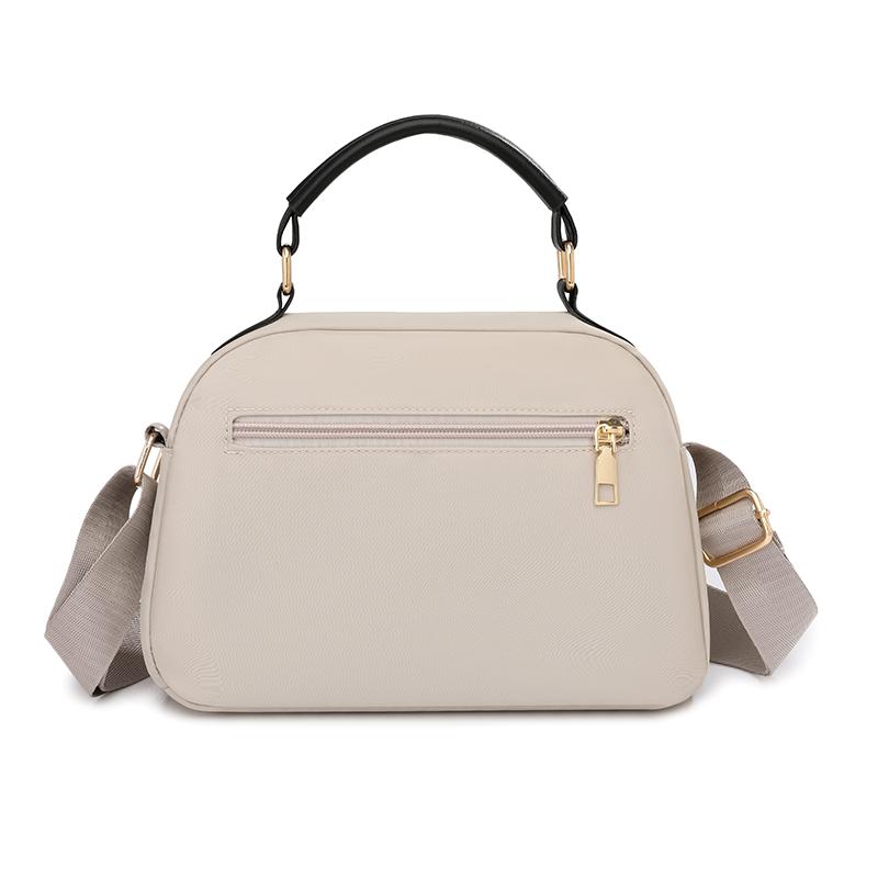 Small Square Bag Nylon Handbag Solid Color Women's Bag Travel Crossbody Shoulder Bag