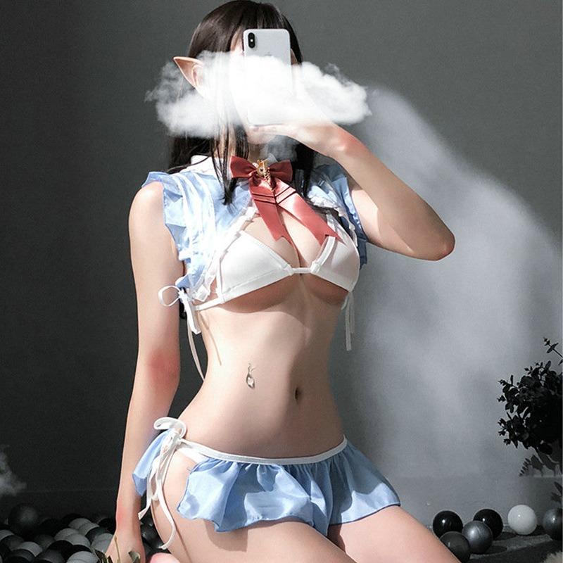 Sexy Lingerie Sexy Maid Uniform Seduction Soft Cute Bunny Teen Suit Maid Flirting Uniform
