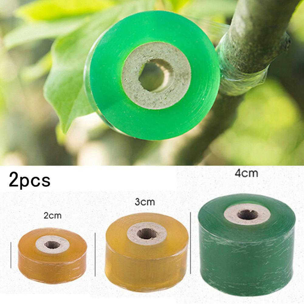 2Pcs Grafting Tape Stretchable Self Adhesive Grafting Tape For Garden Plant