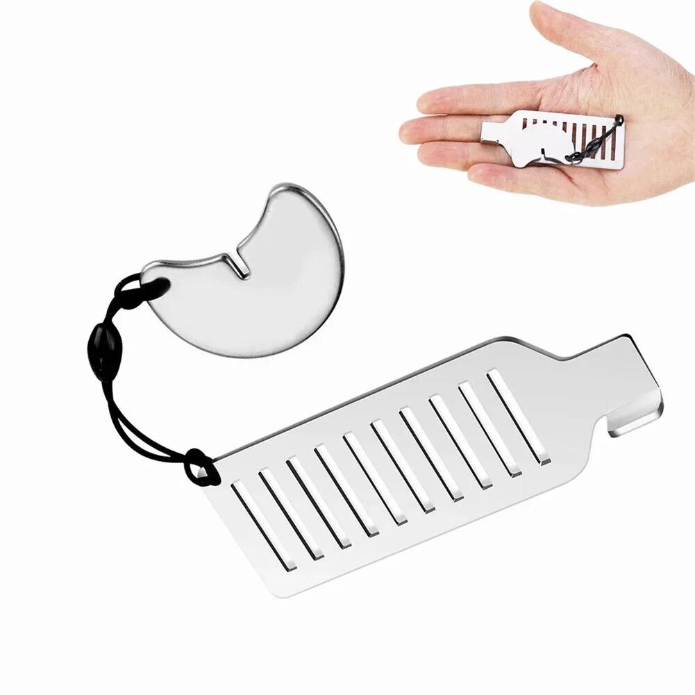 Safety Anti-theft Door Blocker Portable 8cm Stainless Steel Safe Security Tool For Home Privacy Hotel Travel Door Lock Stopper