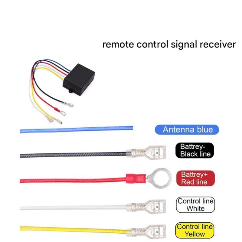 High Capacity 12V 500A Waterproof Winch Relays Contactor Control System For Truck Automotive Winches Remote Operation