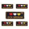 10pcs Wholesale Netherland Carnival Oeteldonk Emblem Patch Embroidered Patches For Clothes Iron On Patches For Clothing Sew 