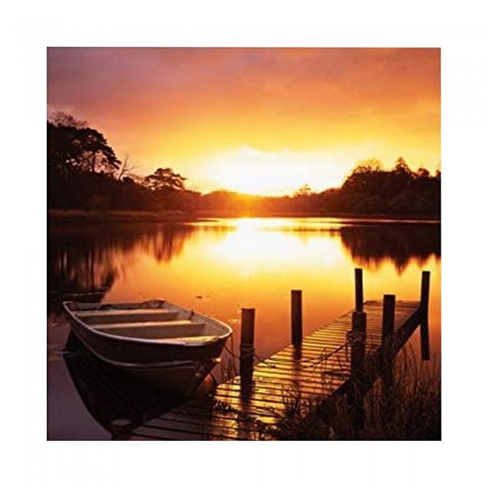 Pyramid International Tranquil Lake Print