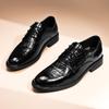 Herren Lederschuhe Schnürschuhe Oxford Schuhe für Herren Mode Marke Abend Business Kleidung Luxus Kleiderschuhe Herren Hochzeit Formelle Schuhe
