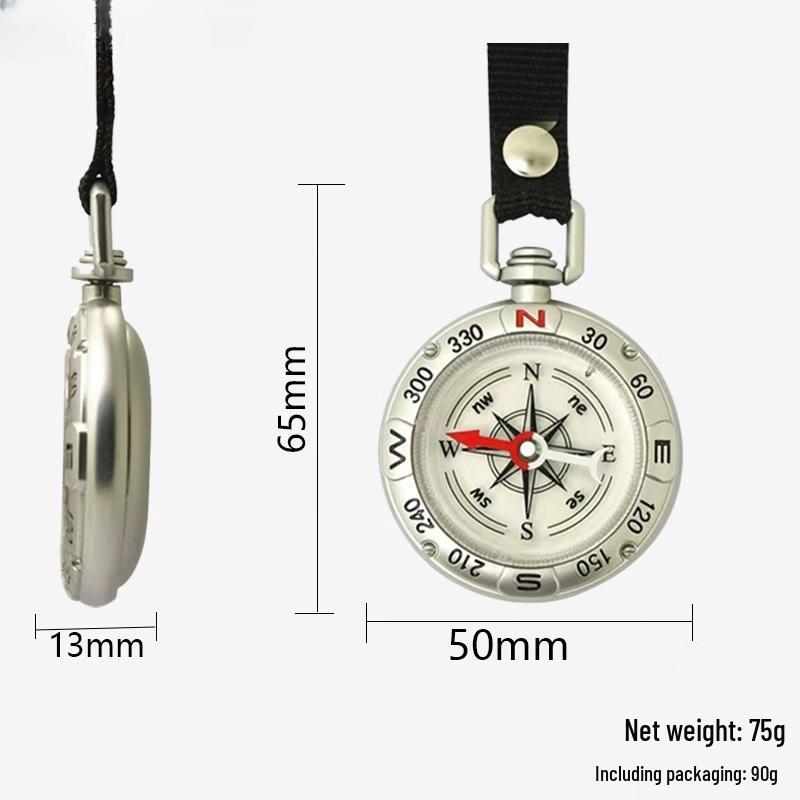Mengpao Outdoor Retro Pocket Watch Compass