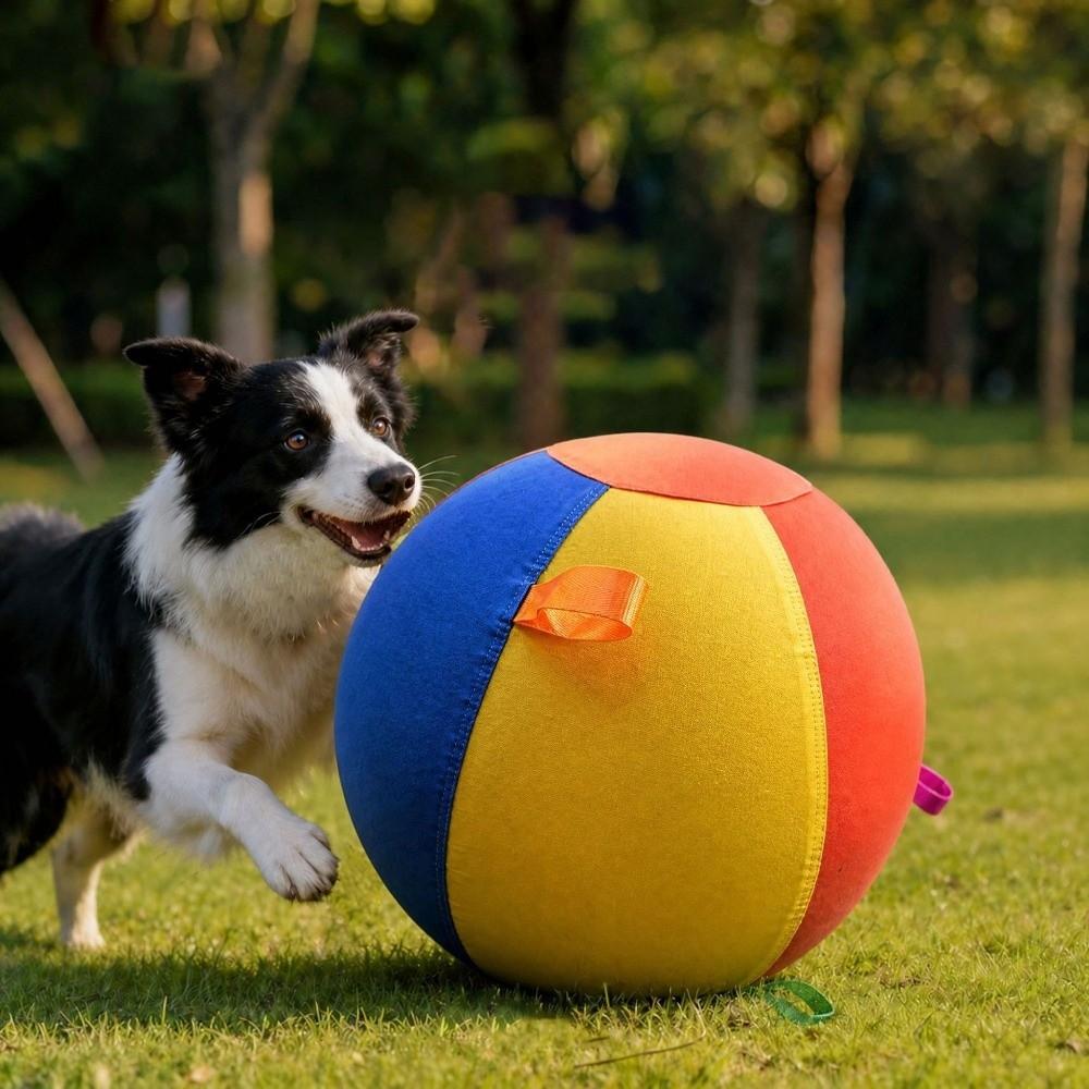 Colorful Giant Herding Ball Wear Resistant Dog Training Ball Dog Toy Ball Exercise Ball  Exercise