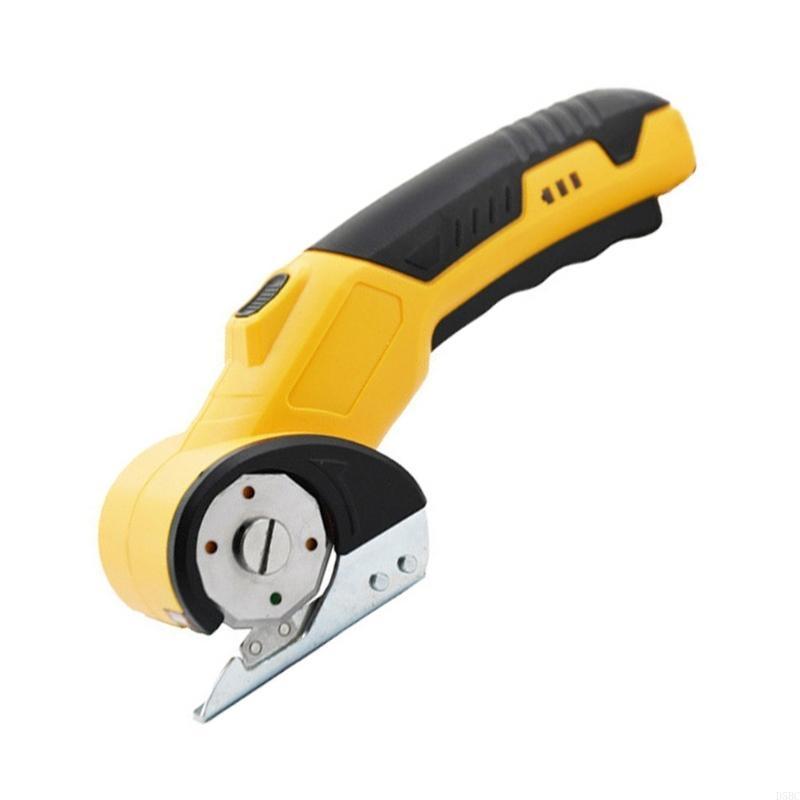 Cordless Electric Scissors Rechargeable Cardboard Cutter with LED Light Box Cutter For Fabric Paper Cardboard Carpet
