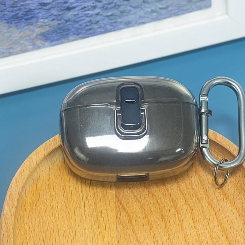 Secure Storage Case Convenient Carrying Cover TPU Protective Case with Hook Scratch Resistant for Vibe Beam/200TWS