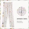 Women's Korean-Style Loose Pajama Pants - Imitation Cotton, Spring/Autumn