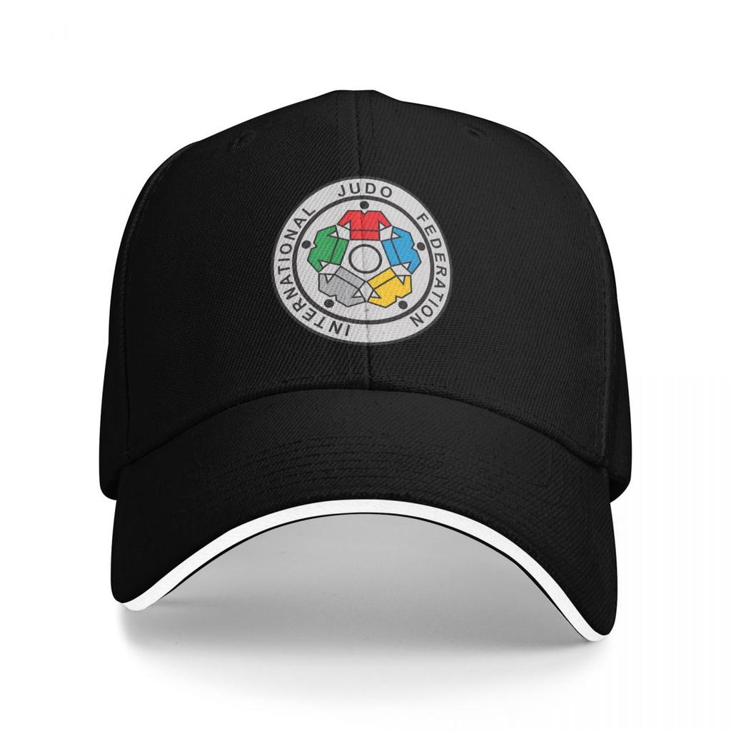 International Judo Federation Baseball Caps Snapback Baseball Hats Breathable Casual Casquette Outdoor Unisex