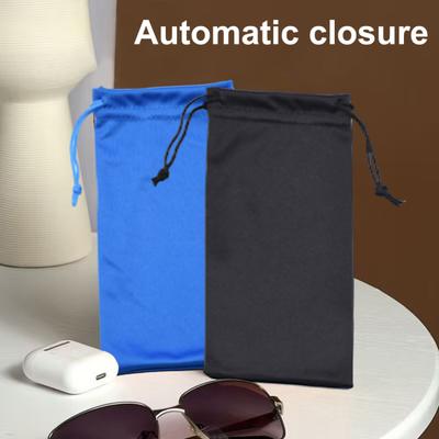 5 ks Vrecko na slnečné okuliare Mikrovláknové puzdro na okuliare Puzdro na rukáv na okuliare Prenosná taška odolná proti poškriabaniu na slnečné okuliare, telefóny, kľúče