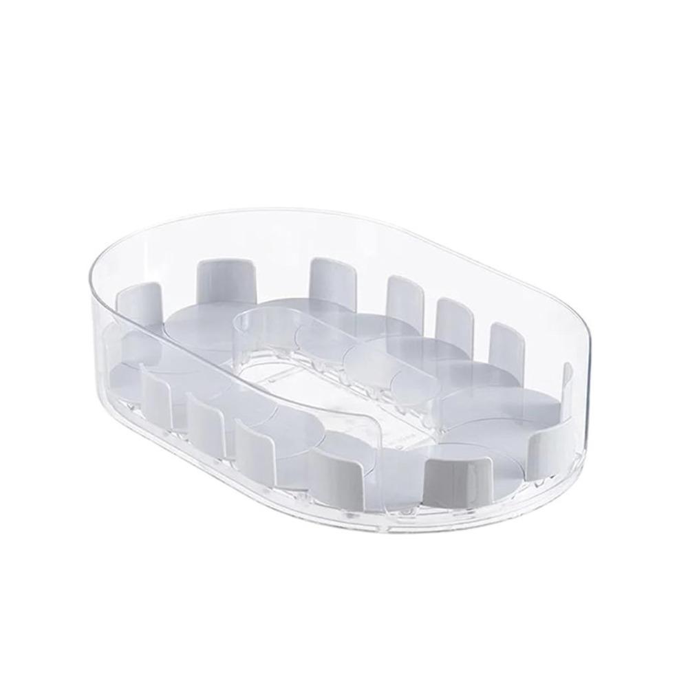 Anti-slip Rotating Spice Rack Swivel Tray Condiment Jar Organizer  Party